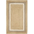 thumbnail image 2 of Aizza Trends Hand Made Hand Braided Natural Jute Floor Area Rug / Floor Carpet Rug / Natural Jute Rug, 2 of 5