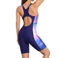 thumbnail image 3 of Charmo Womens Boyleg Unitard Swimsuits Racerback Athletic One Piece Bathing Suits, 3 of 6
