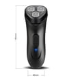thumbnail image 2 of Rechargeable Electric Shavers for Men Lightweight Portable Travel Shaver with Brushes, 2 of 7