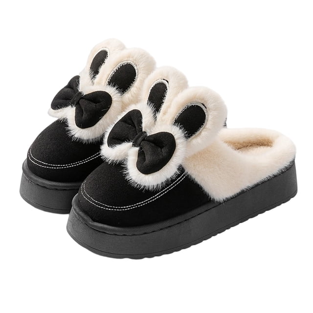 Chaussons d'Intérieur Chauds pour Femmes Antidérapants Chaussons d'Hiver Femmes Chaussons d'Hiver d'Intérieur Chaussures d'Intérieur Chaussons d'Intérieur d'Hiver pour Femmes