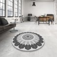 thumbnail image 4 of Ahgly Company Machine Washable Indoor Rectangle Transitional Smokey Gray Area Rugs, 8' x 12', 4 of 7