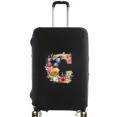 thumbnail image 1 of Housse de Valise Housses de Protection Valise de Voyage Anti-Rayures Housse Anti-Poussière Réutilisable Housse Lavable Motif Imprimé Papillon 8butterfly letter C L, 1 of 6