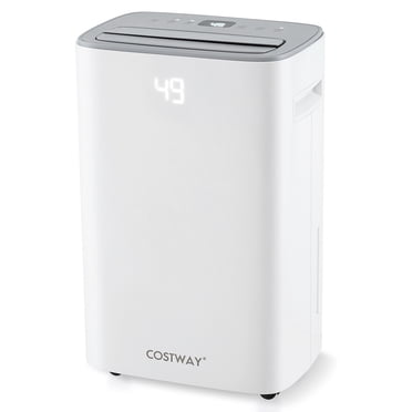 Costway 52 Pint Dehumidifier for Basement 4500 Sq. Ft Portable Dehumidifier 24H Timer