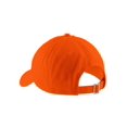 thumbnail image 2 of Top Headwear Brushed Twill Low Profile Cap - Orange, 2 of 2