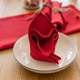 thumbnail image 3 of 6 Pcs Serviettes de Table en Satin, Tissu Doux, Décoratives, Forme Carrée, Accessoires d'Hôtel, 3 of 4
