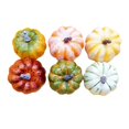 thumbnail image 2 of Artificial Harvest Pumpkins Halloween Vegetable Model Festival Ornament Assorted Style A, 2 of 8