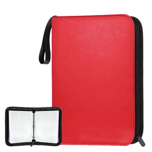 Album de Collection de Cartes avec 9 Pages Pochettes / Classeur pour Cartes à Échanger pour Rangement et Présentation / Organiser les Cartes de Sport et les Objets de Collection / Livre de Protection pour la Maison Ou les Voyages