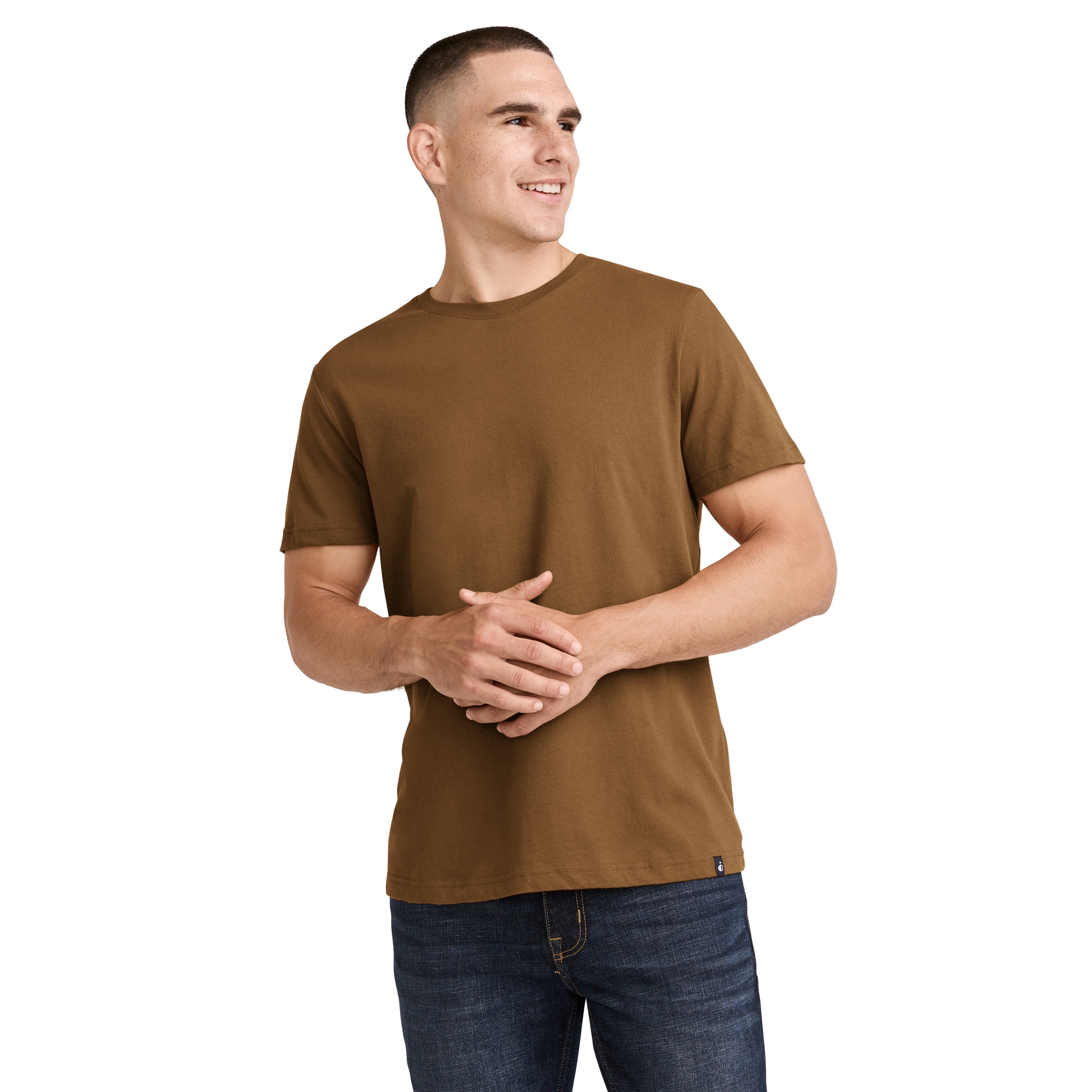 Jockey T-Shirt à Col Ras du Cou pour Hommes en Coton 100 % Legacy
