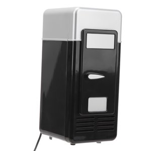 Small USB Fridge, Portable Low Decibel Energy Saving Mini Cooler Fridge USB  for Office