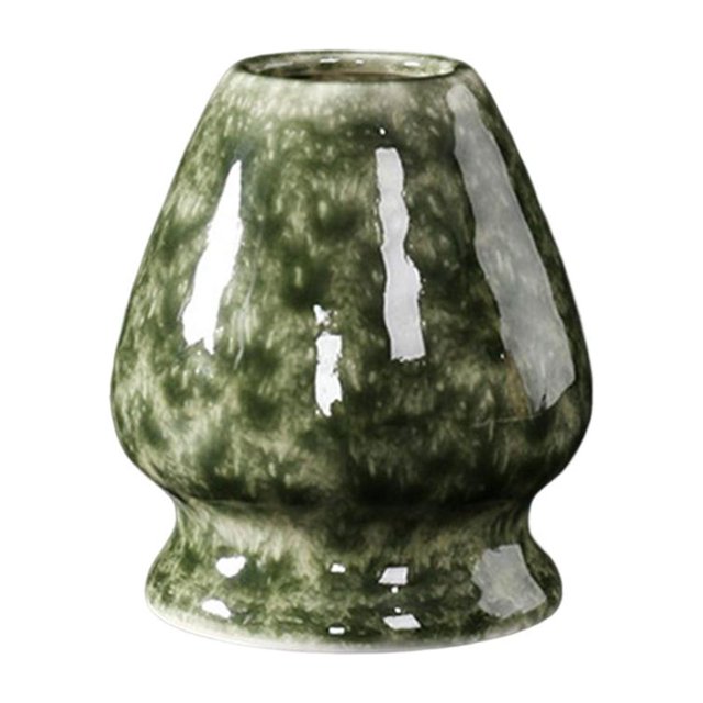 jifeng Matcha Whisk Holder Matcha Ceremony Starter Matcha Whisk Container Holder Chasen Green