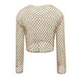 thumbnail image 5 of Bathing Suits Woman -New Ladies' Sweaters With Loose Round Neck And Hollow Sleeves, Bikinis For Women, 5 of 5