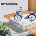 thumbnail image 4 of Miangastore Vélo Miniature de Simulation en Plastique Bleu 1 Ensemble 7.9x4.7 Po, 4 of 8