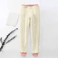 thumbnail image 3 of Womens' Warm Legging plus Size 50% Off on Clearance Printed Leggings With Elastic Drawstring Pockets And Thick Insulation Pants, 3 of 5