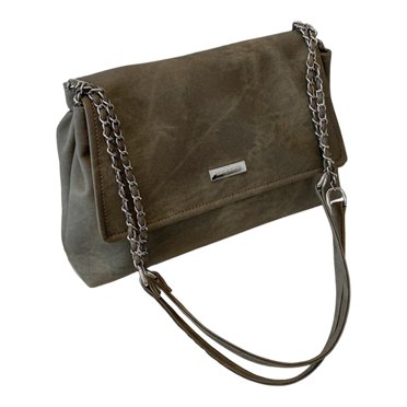 Milaget Women Shoulder Bag Crossbody Bag Pouch Handbag for Commuting Street Shopping Dark Brown