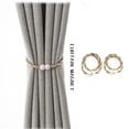 thumbnail image 1 of Two 16 Inch Magnetic Curtain Straps For Convenient Curtain Weaving And Fixing Ropes, 1 of 1