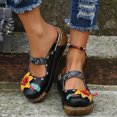 thumbnail image 4 of XZNGL New Retro High Quality Flat Heel Platform Pump Womens Shoes, 4 of 9