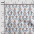 thumbnail image 1 of oneOone Polyester Lycra Fabric Paisley Ikat Decor Fabric Printed BTY 56 Inch Wide, 1 of 4