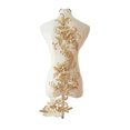 thumbnail image 4 of relayinert Belle Robe en Dentelle Florale Applique Patch pour Robes de Mariage Uniques Robe de Mariage Unique Dentelle Applique Or 5Set, 4 of 6