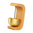 thumbnail image 4 of DOLITY Shopkeepers Bell Door Bell for Store Commercial Entry Business when Entering Log Color, 4 of 9