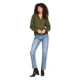 thumbnail image 2 of George Women's Long-Sleeve Henley Sweater, 2 of 6