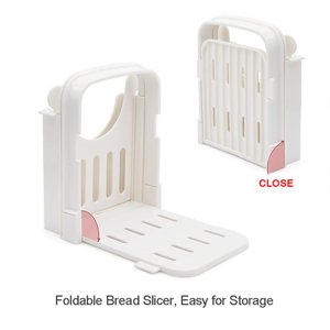 Bread Toaster 4 Slice Portable Removable Bread Bagel Slicers Perfect Bagel Cutter Every Toaster