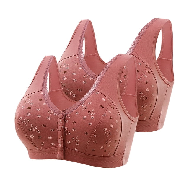 Women Bras Convertible Bra Feature V-Neck Soft Bra Style W-1883 Coffee XXL