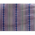 thumbnail image 4 of oneOone Tissu Georgette Viscose Rayé & Motif Losange au Mètre 42 Pouces de Large, 4 of 4