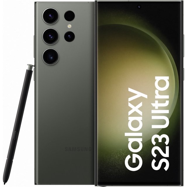 Refurbished Samsung Galaxy S23 Ultra 5G - 256GB – Green – 200MP Quad Rear & 12MP Front Camera - Fully Unlocked Smartphone - Excellent Condition