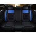 thumbnail image 3 of Maidao Car Seat Covers Leather Set for Buick for Regal 1998-Present 5 Seats Compatible Airbag Waterproof Front Rear Cushion Protector with Headrest with Headrest Blue, 3 of 7