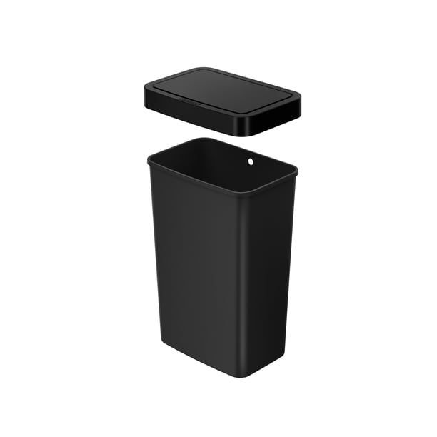 Mainstays 50L (13.2 Gallon) Plastic Kitchen Automatic Trash Can