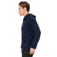 thumbnail image 3 of Bella Canvas Mens Sponge Fleece Pullover DTM Hoodie Sweatshirt 3729, XS, Navy, 3 of 3