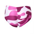 thumbnail image 3 of LEEy-world Short de Bain Femme Short de Planche Standard pour Femme Bas Rose,P, 3 of 5