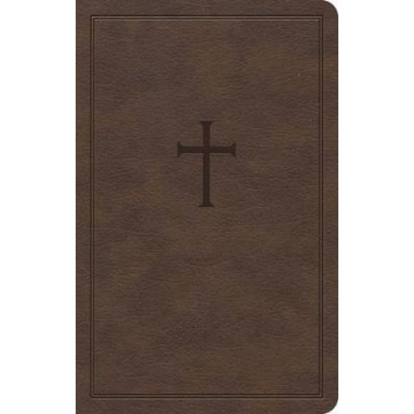 KJV Personal Size Bible, Brown LeatherTouch