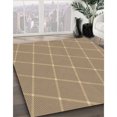 thumbnail image 3 of Ahgly Company Machine Washable Indoor Rectangle Transitional Brown Sand Brown Area Rugs, 7' x 9', 3 of 7