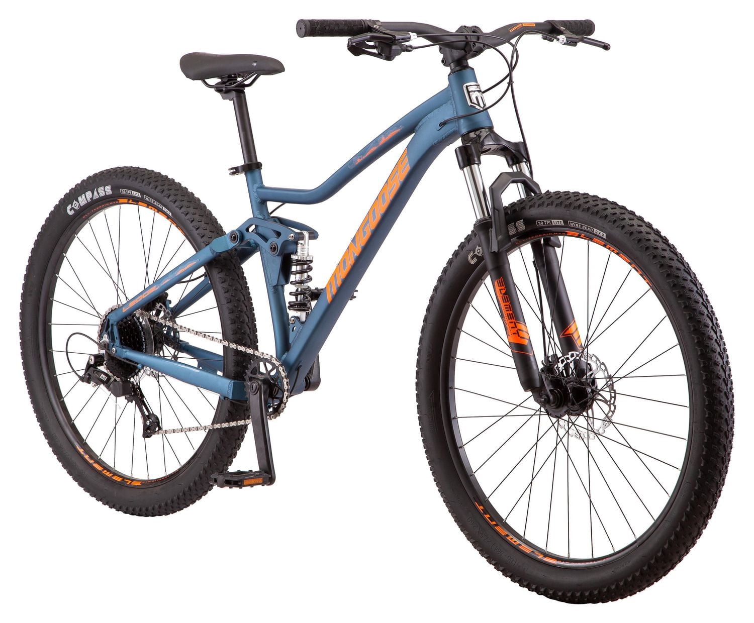 Mongoose Ledge X1, 7 vitesses, roues 27,5 pouces, bleu sarcelle