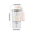 thumbnail image 3 of Suzuran Double-drink Coffee Plastic Cups Fashionable Car Straw Cups Large Capacity Beautiful Gift Cups, 3 of 6