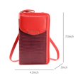 thumbnail image 3 of EGNMCR Small Crossbody Bag Cell Phone Purse Wallet With Credit Card Slots For Women,, 3 of 9