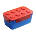 thumbnail image 1 of Building Block Lunch Container DIY Building Block Lunch Picnic Reusable Food Pouches Stashed Silicone Bags for Food Storage Baby Food Steamer Microwave Snack Bag Clips Washable Lunch, 1 of 3