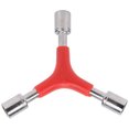 thumbnail image 1 of ANGGREK Clé à Douille Y, Douille Hexagonale Extérieure de Forme de Forme de Clé à 3 Voies Outil de Réparation de Vélo de Combinaison, Clé Hexagonale à 3 Voies, 1 of 8