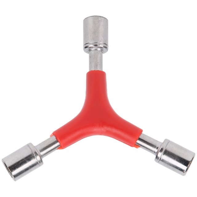 ANGGREK Clé à Douille Y, Douille Hexagonale Extérieure de Forme de Forme de Clé à 3 Voies Outil de Réparation de Vélo de Combinaison, Clé Hexagonale à 3 Voies