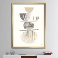 thumbnail image 2 of Designart Geometric Balance Neutral II Framed Wall Art, 2 of 3
