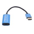 thumbnail image 1 of HD Multimedia Interface To Type C Adapter, Aluminum Alloy Blue 4K 60Hz HD Multimedia Interface To USB C Adapter Strong Heat Dissipation  for Laptop, 1 of 7