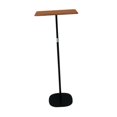 thumbnail image 3 of Bunblic Support de Plancher pour Ordinateur Portable, Bureau d'Ordinateur Multifonction, Support Mobile Robuste à Hauteur Réglable pour Ordinateur Portable pour Gym, Cuisine, Chambre, Bureau, Noir, 3 of 8