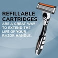 thumbnail image 5 of BIC Flex 5 Refillable Razors for Men, Long-Lasting 5 Blade Razors for a Smooth and Comfortable Shave, 1 Handle and 3 Cartridges, 4 Piece Shaving Kit, 4 Piece Shaving Kit, 5 of 5