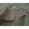 thumbnail image 4 of oneOone Silk Tabby Fabric Dot|Swirl & Floral Block Print Fabric By Yard 42 Inch Wide, 4 of 4