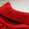 thumbnail image 4 of Funicet Foreign Trade Fall New Solid Color High Neck Boys and Girls Knit, 4 of 5