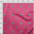 thumbnail image 2 of oneOone Polyester Lycra Pink Fabric Submarine & Fish Ocean Sewing Material Print Fabric By The Yard 56 Inch Wide, 2 of 4