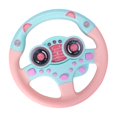 thumbnail image 2 of Milaget Driver Role Play Pink Steering Wheel Racing Toys for Kids Children Outdoor, 2 of 9