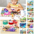 thumbnail image 2 of SIYTUAU Fire Rescue Theme 100 Piece Jigsaw Puzzle In Canned Box Educational Toy For Children Kids Learning Activity Paper Material Puzzle Game B, 2 of 2
