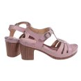 thumbnail image 1 of Sandales en Cuir à Bout Ouvert Talons Hauts Confortables à Porter Blanc, 1 of 7
